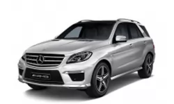 Dywaniki wewnętrzne do Mercedes-Benz W166 GLE-Class 2015 - 2018 I generacja EU Crossover AWD