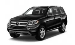 Dywaniki wewnętrzne do Mercedes-Benz X166 GLS-Class 2015 - 2019 II generacja UE Podstawka do crossovera 7-osobowa