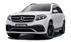 Dywaniki wewnętrzne do Mercedes-Benz X167 GLS-Class 2019 - ... Crossover EU III generacji