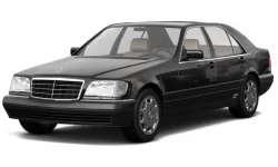 Dywaniki wewnętrzne do Mercedes-Benz W140 (V140) Klasa S 1991 - 1998 III generacja EU Sedan Długie