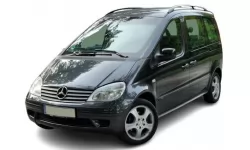 Dywaniki wewnętrzne do Mercedes-Benz Vaneo (W414) 2001 - 2005 I generacja EU Minivan
