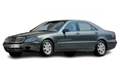 Dywaniki wewnętrzne do Mercedes-Benz W220 Klasa S 1998 - 2005 IV generacja EU Sedan Short/AWD