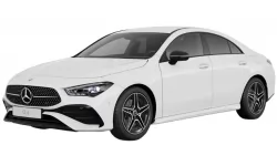 Dywaniki do wnętrza Mercedes-Benz C118 CLA-Class 2019-2025 II generacja EU Sedan