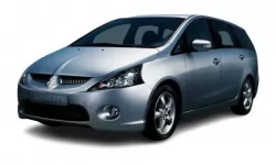 Dywaniki wewnętrzne do Mitsubishi Grandis 2003 - 2011 I generacja EU Minivan 7-miejscowy
