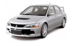 Dywaniki wewnętrzne do Mitsubishi Lancer Evolution 2005 - 2007 IX generacja EU Sedan