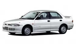 Dywaniki wewnętrzne do Mitsubishi Lancer VII 1991 - 1995 VII generacja EU Sedan