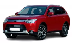 Dywaniki wewnętrzne do Mitsubishi Outlander 2012 - 2021 III generacja EU Crossover 7-osobowy