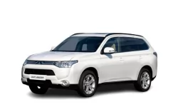 Dywaniki wewnętrzne do Mitsubishi Outlander 2012 - 2021 III generacja USA Crossover 7-miejscowy