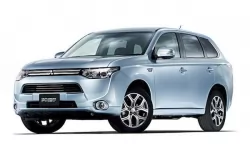 Dywaniki wewnętrzne do Mitsubishi Outlander PHEV 2013 - 2021 III generacja Crossover Hybrid EU/USA