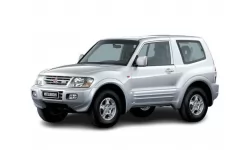 Dywaniki wewnętrzne do Mitsubishi Pajero Wagon (V60) 1999 - 2006 III generacja Japan Crossover 3-drzwiowy