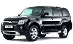 Dywaniki wewnętrzne do Mitsubishi Pajero Wagon (V80) 2006 - 2021 IV generacja EU Crossover 5-drzwiowy 7-miejscowy