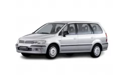 Dywaniki wewnętrzne do Mitsubishi Space Wagon 1997 - 2003 III generacja EU Minivan