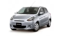 Dywaniki wewnętrzne do Mitsubishi Mirage 2012 - 2022 IV generacja USA Sedan