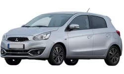 Dywaniki do wnętrza Mitsubishi Space Star 2016 - ... II generacja EU Hatchback 5-drzwiowy