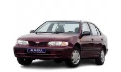 Dywaniki wewnętrzne do Nissan Almera (N15) 1995 - 2000 I generacja EU Sedan