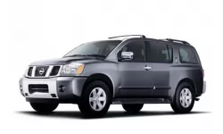 Dywaniki wewnętrzne do Nissan Armada 2004 - 2016 I generacja USA Crossover 7-miejscowy