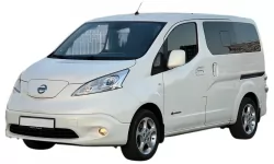 Dywaniki do wnętrza Nissan e-NV200 2009 - 2021 I generacja EU Minivan 5-miejscowy Electro (BEV)