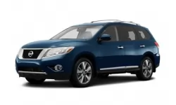 Dywaniki wewnętrzne do Nissan Pathfinder R52 2012 - 2021 IV generacja EU/USA Crossover 7-miejscowy