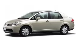 Dywaniki wewnętrzne do Nissana Tiida C11 2004 - 2011 I generacji EU Sedan