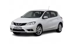 Dywaniki wewnętrzne do Nissan Tiida C12 2011 - 2016 EU Hatchback II generacji