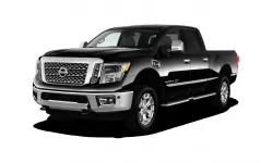Dywaniki wewnętrzne do Nissan Titan TA61 2015 - 2020 II generacja USA Pickup dorest 2-drzwiowe