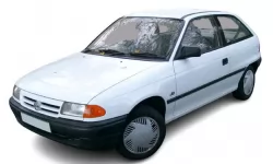 Dywaniki wewnętrzne do Opel Astra F 1991 - 1998 I generacja EU Hatchback 3-drzwiowy