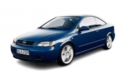 Dywaniki wewnętrzne do Opel Astra G Bertone 1998 - 2009 II generacja EU Coupe