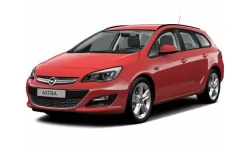 Dywaniki wewnętrzne do Opel Astra J 2012 - 2015 IV generacja UE Podpórka uniwersalna 5-drzwiowa