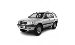Dywaniki wewnętrzne do Opel Frontera B 1998 - 2004 II generacja EU Crossover 5-drzwiowy