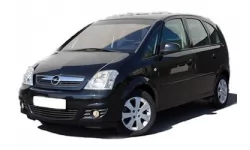 Dywaniki wewnętrzne do Opla Merivy A 2002 - 2010 I generacja EU Minivan