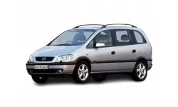 Dywaniki wewnętrzne do Opel Zafira A 1999 - 2003 I generacja EU Minivan do 7 miejsc