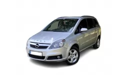 Dywaniki wewnętrzne do Opel Zafira B 2005 - 2008 II generacja EU Minivan do 7 miejsc