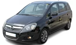 Dywaniki wewnętrzne do Opel Zafira B 2008 - 2014 II generacja EU Podstawka do minivana 7-miejscowa