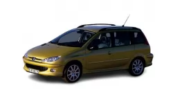 Dywaniki wewnętrzne do Peugeot 206 1998 - 2012 I generacja EU Universal Dywaniki wewnętrzne do Peugeot 206 1998 - 2012 I generacja EU Universal