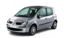 Dywaniki wewnętrzne do kabinie Renault Modus 2004 - 2012 I generacja EU Hatchback Dywaniki wewnętrzne do kabinie Renault Modus 2004 - 2012 I generacja EU Hatchback