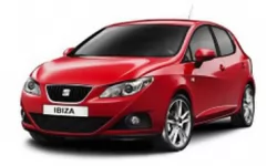 Dywaniki wewnętrzne do Seat Ibiza 2012 - 2017 IV generacja EU Hatchback, reszta 5-drzwiowa