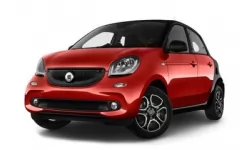 Dywaniki wewnętrzne do Smarta Forfour 2014 - 2021 II generacji EU Hatchback