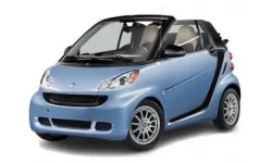 Dywaniki wewnętrzne do Smart Fortwo (A451) 2007 - 2014 II generacja EU Cabriolet