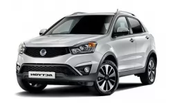 Dywaniki wewnętrzne do SsangYong New Actyon 2013 - 2018 I generacja Podstawa do crossovera EU