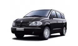 Dywaniki wewnętrzne do SsangYong Rodius 2004 - 2008 I generacja UE Minivan do 7 miejsc