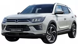 Dywaniki wewnętrzne do SsangYong Korando 2012 - 2019 III generacja UE Podstawa Crossover