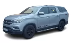 Dywaniki do wnętrza SsangYong Musso (Q200) 2018-2025 II generacja EU Pickup 4-drzwiowy Double Cab