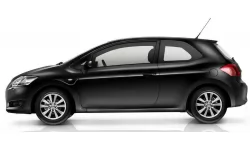 Dywaniki wewnętrzne do Toyota Auris E150 2006 - 2012 I generacja EU Hatchback 3-drzwiowy