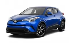 Dywaniki do wnętrza Toyota C-HR 2016 - 2019 I generacja EU Crossover Hybrid