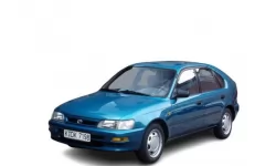 Dywaniki wewnętrzne do Toyota Corolla E10 1991 - 1997 VII generacja EU Hatchback