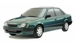 Dywaniki wewnętrzne Toyota Corolla E11 1995 - 1999 VIII generacja EU Sedan Dorest