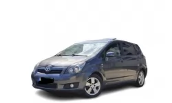 Dywaniki wewnętrzne do Toyota Corolla Verso AR10 2004 - 2009 III generacja UE Minivan 7-miejscowy