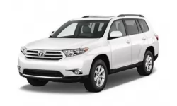 Dywaniki wewnętrzne do Toyota Highlander XU40 2008 - 2013 II generacja EU Crossover 7-miejscowy Hybrid