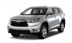 Dywaniki wewnętrzne do Toyota Highlander XU50 2013 - 2019 III generacja EU Crossover 7-miejscowy