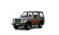 Dywaniki wewnętrzne do Toyota Land Cruiser 73 1984 - 1993 VI generacja EU Crossover